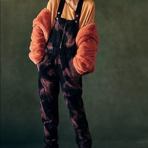 Pilcro Slim Corduroy Overalls